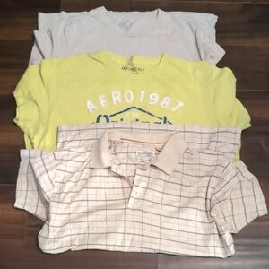 Aeropostale Yellow Short Sleeve Tee